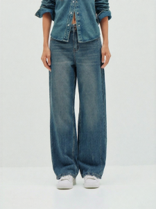Semir | Quần Jeans Chân Rộng Thiết Kế Phân Cánh Thời Trang
