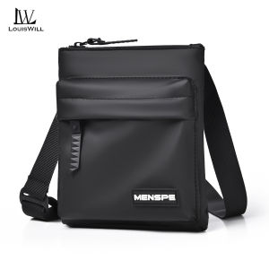 LouisWill Mens Shoulder Bag Mini Crossbody Bag Waterproof Film Bag Sports Bag Casual Bag Street Bag Phone Bag Messenger Bag Versatile Fashion Travel Bag Business Bag