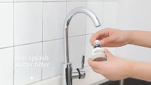 360° Water Tap Extension Head Kitchen Faucet Nozzle Extension Stainless Steel Rotating Basin Water Tap Extension旋转水龙头