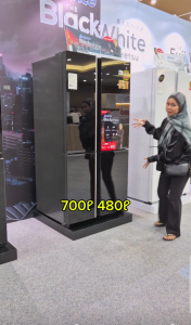 Sharp 480L French Door Inverter Fridge (SJF489GK) Multi-Door J-Tech Cooling Refrigerator/冰箱