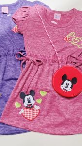 Miss Mini 2182 Dress Terusan Gaun Anrok Pakaian Fashion Baju Anak Perempuan Cewek 1-8 Tahun