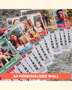A4 Personalized Calendar 2026 Wall Calendar 2026 Giveaways Party Souvenirs