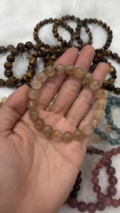 Vòng Tay Nữ Đá Quý Phong Thủy Size 6li/8li - May Mắn Bình An