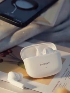 Tai nghe nhét tai nghe nhạc công nghệ cao Pisen in-ear P2 ANC ENC Dualmode Earphone - Hàng chính hãng bảo hành 18 tháng