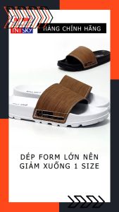 Dép quai cao su họa tiết da DUWA - Hàng chính hãng - LD9071