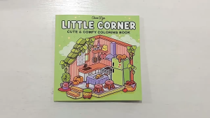 Coloring Book for Adults and Teens Little Corner Girl Moments Adult Coloring Book for Relaxation Spaces Coloring