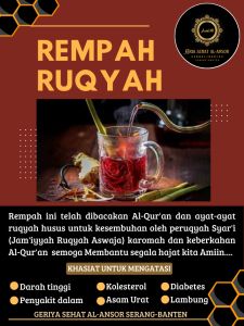 Rempah Ruqyah Al-Ansor 1 pak isi 10 pcs Solusi atasi Diabetes Kolesterol asam urat dan gula darah