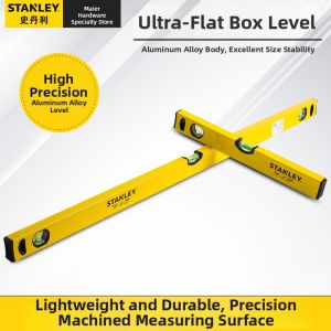 STANLEY | High Precision Aluminum Industrial Vertical Measuring Magnetic Level Rule