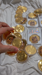 Bitcoin Ethreum Doge Coin Collectibles