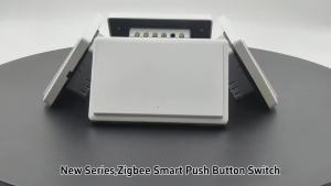 Zigbee Smart Wall Light Switch No Neutral Wire No Capacitor Required 1 2 3 4 Gang Voice Control Work With Tuya Alexa Google Home