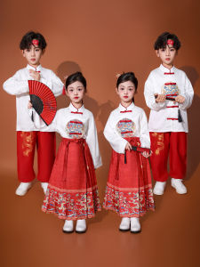 ชุดกี่เพ้าเด็กชาย ชุดกี่เพ้าเด็กหญิง ชุดกี่เพ้าสไตล์จีนโบราณ ชุดกี่เพ้าฤดูใบไม้ผลิ ชุดกี่เพ้าสไตล์จีนใหม่ ชุดกี่เพ้าสไตล์จีนกลาง