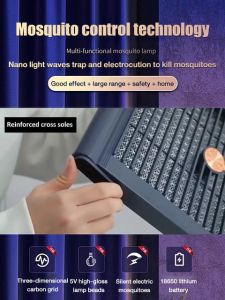 【20000mAh USB rechargeable】 mosquitoes killer light mosquito killer lamp mosquito trap electric mosquito electric killer 灭蚊灯