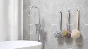 [SIÊU RẺ - HỎA TỐC 2H] Cây Cọ Lưng Tắm 2 Trong 1 Gồm 1 Đầu Cọ Lưng 1 Đầu Bông Tắm Mặt Cán Dài Kèm Bông Tắm Lông Mềm Mại Có Móc Treo Tiện Dụng.