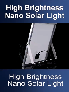Remote LED Solar Light Outdoor Lighting Nano Lampu Solar Hiroashim Solar Spotlight Outdoor IP67 Waterproof Floodlight