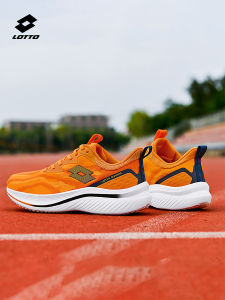 Lotto Mens Running Shoes Carbon Plate Shock Absorption Lightweight Breathable Soft Bottom Training Shoes for Women And Men