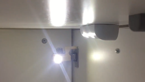Auto Sensor Wardrobe Cupboard Hinge On Off LED Night Light Door Lamp Lampu Almari Auto 橱柜自动照明灯