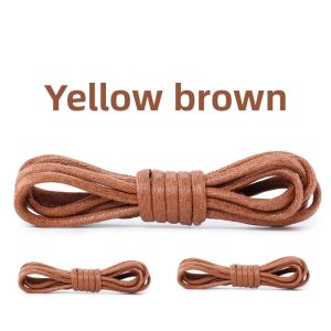 JIFANPAUL | Black Brown Red Yellow Work Casual Shoelaces