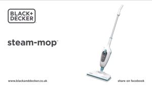 BLACK & DECKER FSMH1300FX 6 In 1 Multi-Floor Steam Mop Home Cleaner 1300W (FSMH1300) / Floor Cleaner
