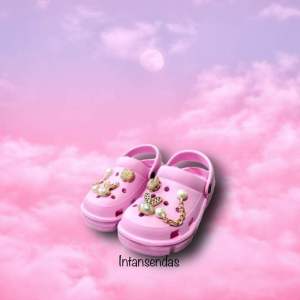 Sandal Anak Perempuan Terbaru LABUBU mutiara Rantai Fashion Kekinian