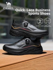 CAMEL | New Summer Breathable Rotating Buckle Mens Shoes
