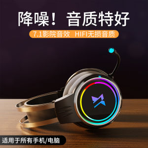EWEADN X8 Gaming Headset Wired Headwear Computer Bluetooth Wireless Earphone with Mic for Esports Desktop Gaming Headphones