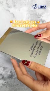 INEZ Bedak Padat Gold Lustrous Pressed Powder Inez 900