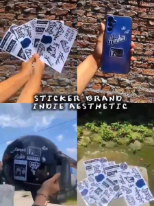 Sticker Pack Band Indie Aesthetic | Feast Hindia Lomba Sihir Pack Sticker  FEAST Band Indie