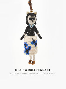 JINGQIAN | Knitted Cute Elegant Charm Accessory For MiuMiu Bags