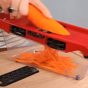 Homepeas® 6 In 1 Multifunctional Vegetable Cutter Potato Manual Shredded Slicer Home Kitchen Carrot Shredded Shredded Artifact