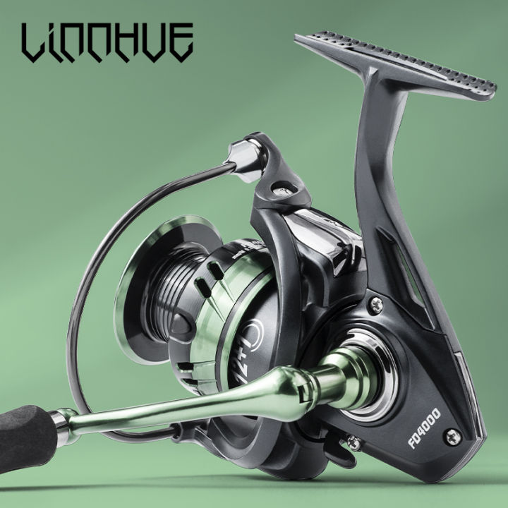 Ready Stock LINNHUE Fishing Reel Pancing FD 2000 3000 4000 Single Double  Handle Grip 5.0:1 Gear Ratio Spinning Reel Shallow Spool Lure Fishing  Accessories Saltwater Fishing Reels