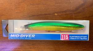 MỒI CHUYÊN CÂU LURE HIỆU HARDCORE MID DIVER