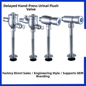 Delayed Action Press-down Urinal Flush Valve