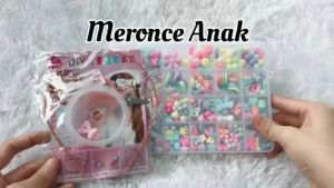 Payoe Edukasi Kreatifitas Anak Diy Gelang Manik-Manik Mainan Kalung Cincin Manik2 Anak