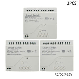 Tuya Smart Four Relay With Case 4 Channel Home Automation Wireless Wifi Switch Module Dry Contact RF433 Receiver Alexa Work