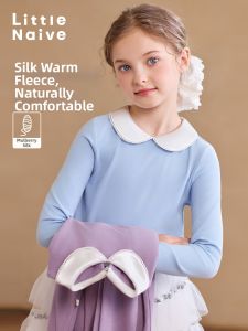 Little Naive | Sweet French Style Collar Fitted T-shirt