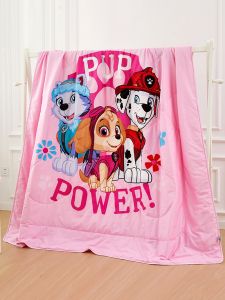 PAW Patrol Cotton Small Summer Quilt Air Conditioning Cool Feeling Kindergarten Boys and Girls Single Double Puppy Patrol Every Day Kids