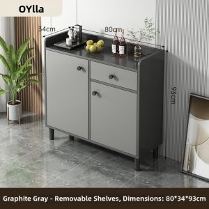OYIla | Modern Minimalist Tea Storage and Living Room Organizer Cabinet
