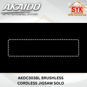 SYK AKAIDO AKDC303BL 21V SOLO Brushless Cordless Jigsaw Wood Cutting Saw Machine Battery Jig Saw Mesin Gergaji Bateri