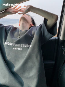 HetingHOME | Áo thun nam tay ngắn dáng rộng Hetinghome mùa hè thời trang phong cách Mỹ không giới hạn giới tính in chữ cotton thường ngày