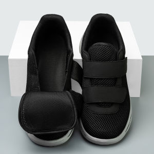 WuChu Loose Breathable Widen Walking Shoes For Men or Women with swollen feet 、Big foot bone、 diabetes Shoes 、 Hallux valgus Wide Toe Elderly walking shoes Big Size 45 46