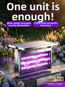 YUANMUXUAN | Solar Waterproof Mosquito Repeller and Fly Catcher