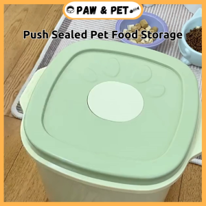 Pet Food Storage Bucket Vacuum Sealed Container Moisture-Proof Food Storage Box Cat & Dog Foods