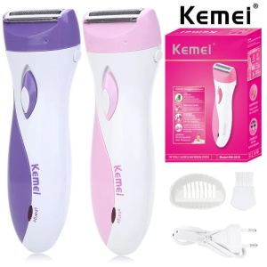 Kemei KM-3018 Electric Rechargeable Lady Shaver Hair Remover Epilator Painless Shaving For Lady Shaver Female Care For Whole Body Use