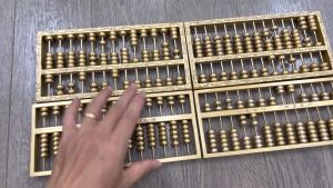 Bàn Tính Bằng Đồng Thau Cho Ngành Kế Toán 2 Mẫu