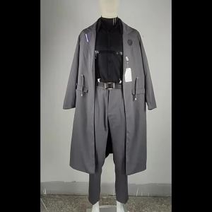 Anime Game Path To Nowhere Cosplay Costume General Director Women Men Uniform Suit Jacket Wig Full Set Outfit Halloween Clothes