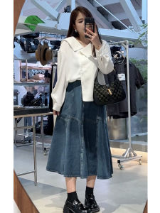 เสื้อเชิ้ตผู้หญิงแขนยาวคอปกสไตล์หรูหราไซส์ใหญ่ ทรงเข้ารูป ทรงหลวม ทรงเข้ารูป เสื้อเชิ้ตผ้าชีฟอง ทรงเข้ารูป ทรงเข้ารูป