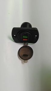 kebidumei | Bộ Sạc Xe Hơi KEBIDUMEI PD QC3.0 Với Cáp 10A 18AWG Sạc Nhanh Chống Nước Bộ Chuyển Đổi Nguồn Cho Phụ Kiện Xe Hơi