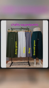 Challis Squarepants With 2 Pockets