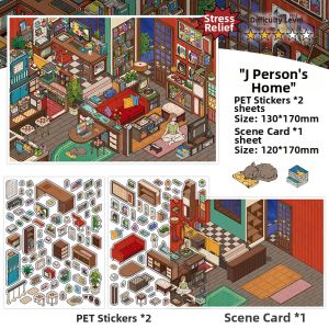 3D Modeling Miniature Deco Stickers