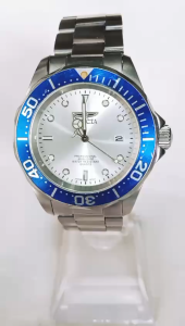 Đồng hồ SUNRISE Chính hãng.Side lớn 40mm .Vỏ thép không gỉ dây đờ mi vàng sang trọng. Đã qua xử dụng